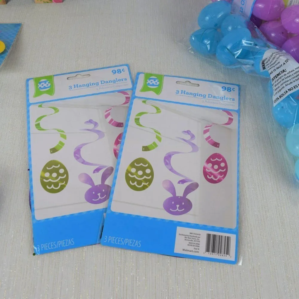 Happy Easter Spring Bundle Party Decorations